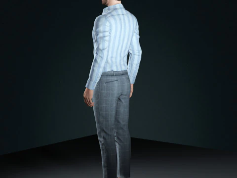Zayn Malik Character 3D Model