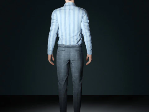 Zayn Malik Character 3D Model
