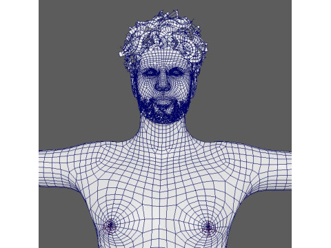 Zayn Malik Character 3D Model