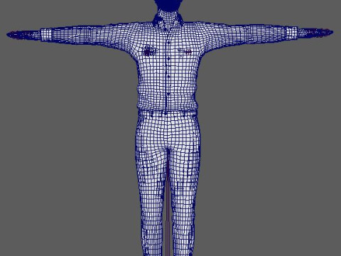 Zayn Malik Character 3D Model