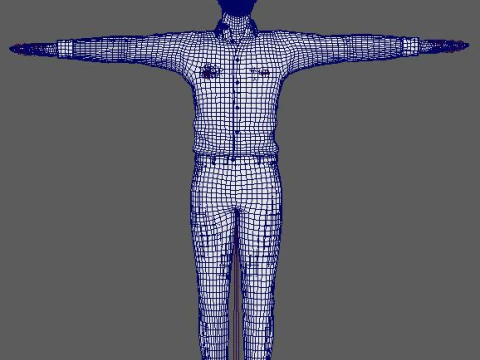 Zayn Malik Character 3D Model