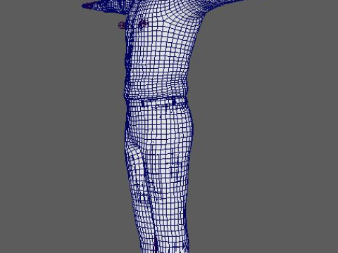 Zayn Malik Character 3D Model