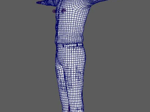 Zayn Malik Character 3D Model