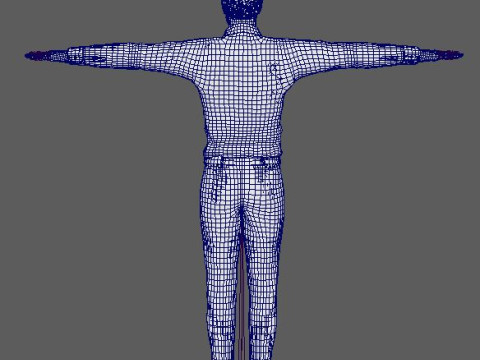 Zayn Malik Character 3D Model