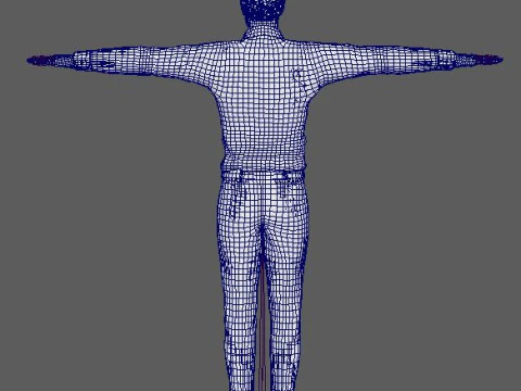 Zayn Malik Character 3D Model