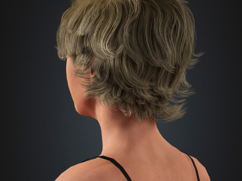 Julia Garner Character 3D Model