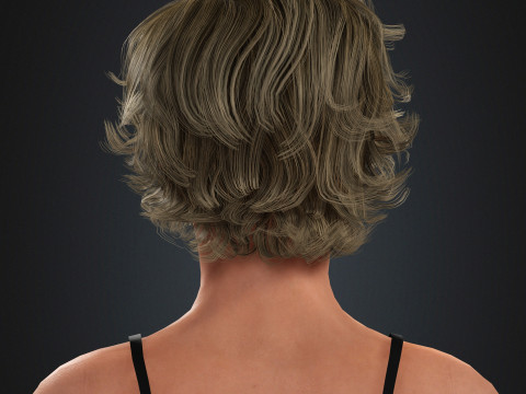 Julia Garner Character 3D Model