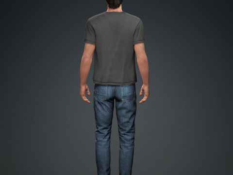 Hugh Jackman Character 3D 模型