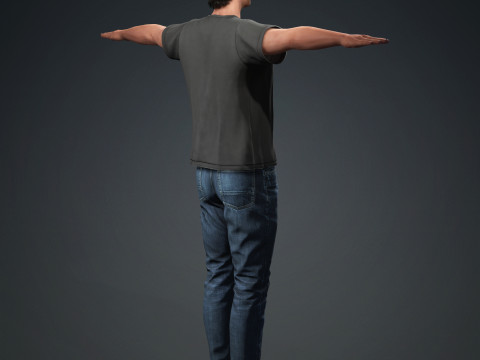 Hugh Jackman Character 3D 模型