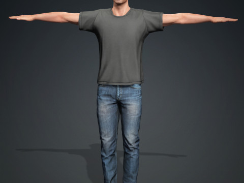 Hugh Jackman Character 3D 模型