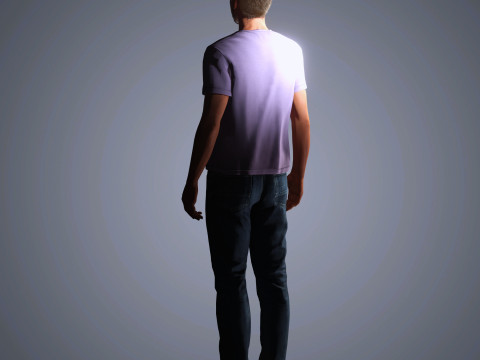 Ryan Gosling Character 3D-Modell