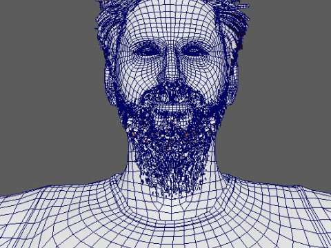 Ryan Gosling Character 3D-Modell