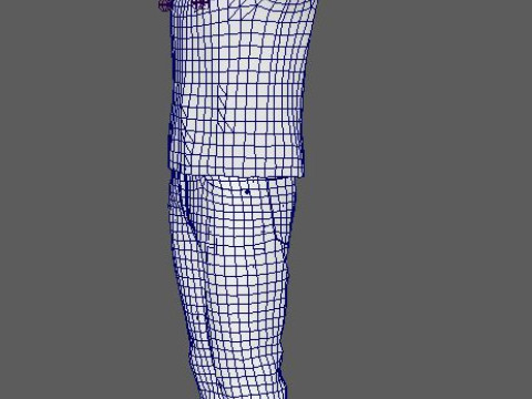 Ryan Gosling Character 3D-Modell