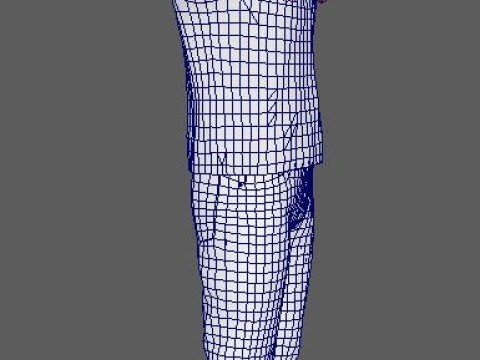Ryan Gosling Character 3D-Modell