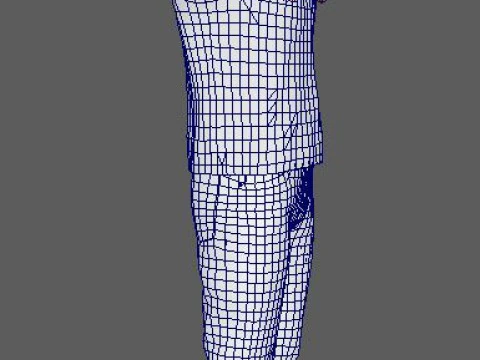 Ryan Gosling Character 3D Model