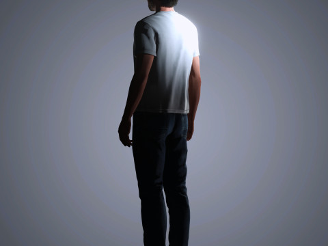 Bradley Cooper Character 3D Model