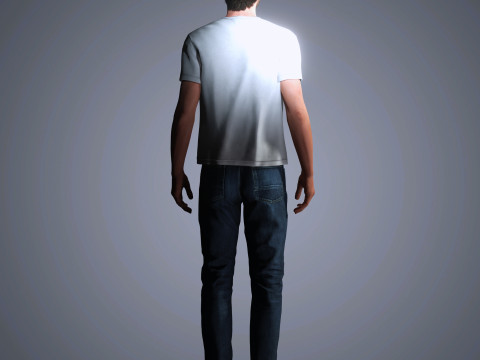 Bradley Cooper Character 3D Model