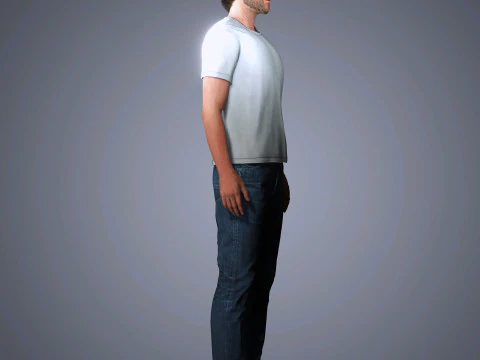 Bradley Cooper Character 3D Model