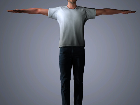 Bradley Cooper Character 3D Model