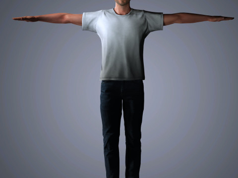 Bradley Cooper Character 3D Model