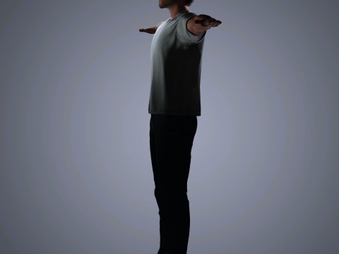 Bradley Cooper Character 3D Model
