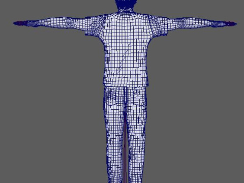 Bradley Cooper Character 3D Model
