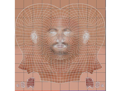 Bradley Cooper Character 3D Model