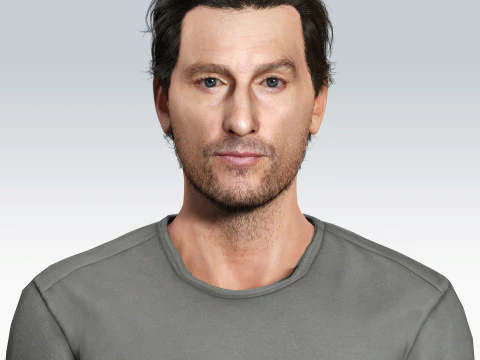 Personnage de Matthew McConaughey Modèle 3D