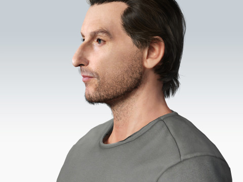 Matthew McConaughey Character 3D Model