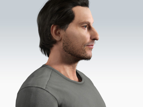 Matthew McConaughey Character 3D Model