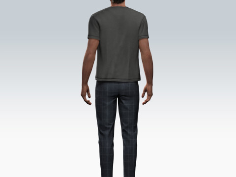 Matthew McConaughey Character 3D Model