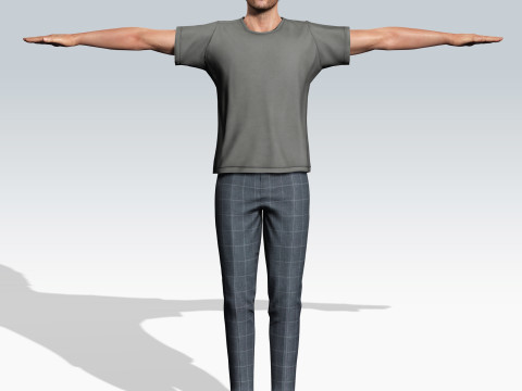 Matthew McConaughey Character 3D Model