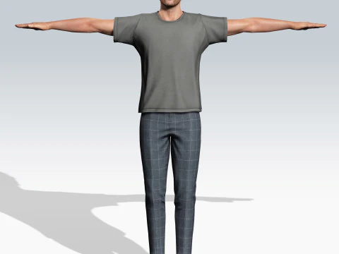 Matthew McConaughey Character 3D Model
