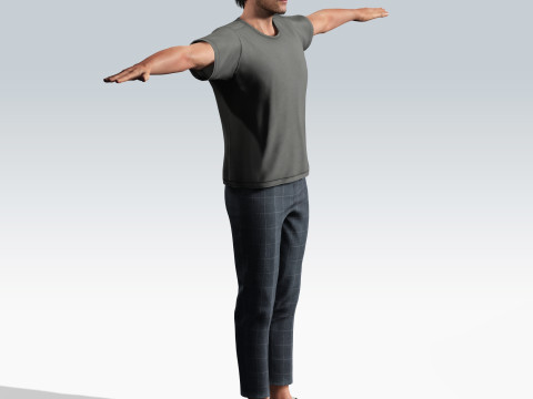 Matthew McConaughey Character 3D Model