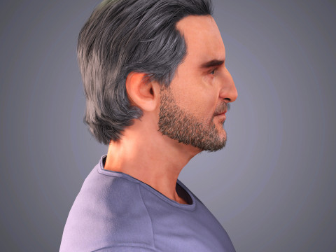 Joaquin Phoenix Character Model 3D