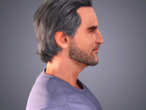 Joaquin Phoenix Character 3D Model