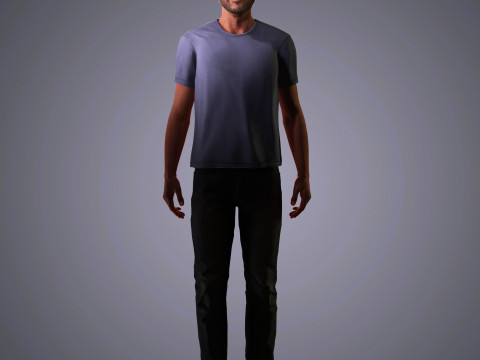 Joaquin Phoenix Character Model 3D