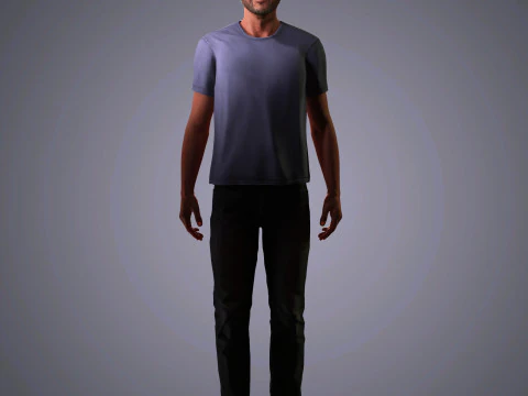 Joaquin Phoenix Character 3D Model