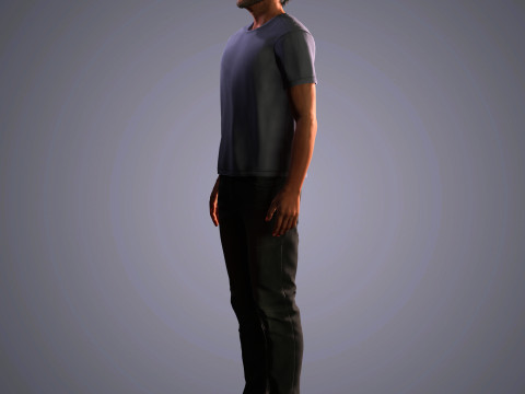 Joaquin Phoenix Character Model 3D