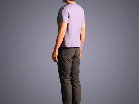 Joaquin Phoenix Character 3D Model
