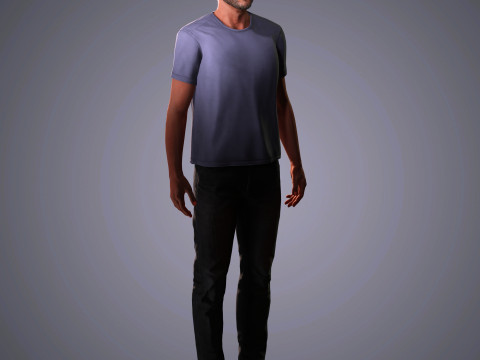 Joaquin Phoenix Character Model 3D