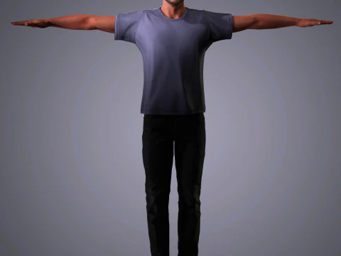 Joaquin Phoenix Character 3D Model