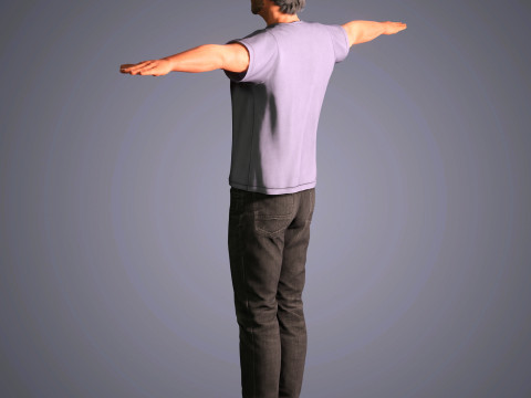 Joaquin Phoenix Character Model 3D