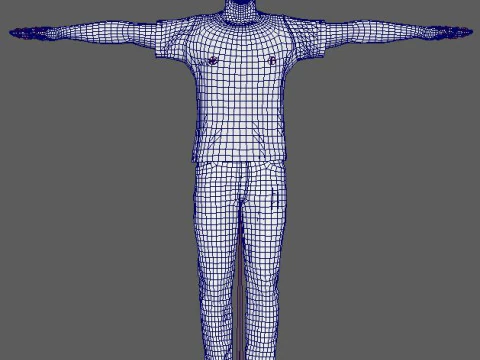Joaquin Phoenix Character 3D Model