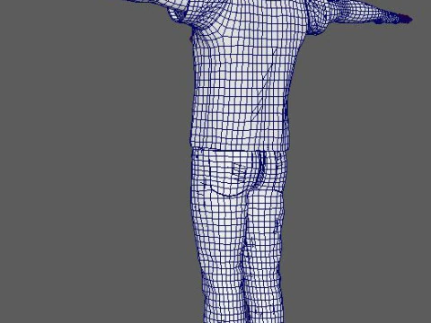 Joaquin Phoenix Character 3D Model