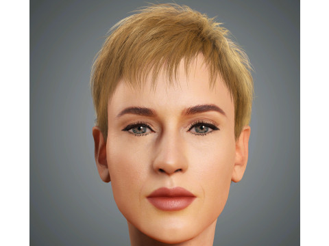 Katy Perry Character 3Dモデル