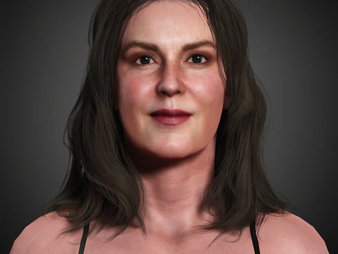 Melanie Lynskey Character 3D Model