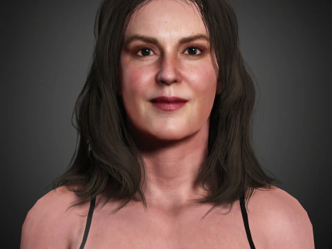 Melanie Lynskey Character 3D Model