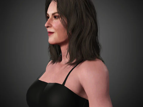 Melanie Lynskey Character 3D Model