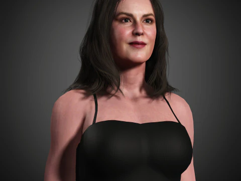 Melanie Lynskey Character 3D Model